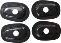 Kellermann blinkermontageplatte mounting plate turn signa black,