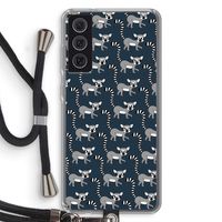 Makis: Samsung Galaxy S21 FE Transparant Hoesje met koord