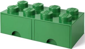 Room Copenhagen LEGO Brick Drawer 8 Groen opbergdoos