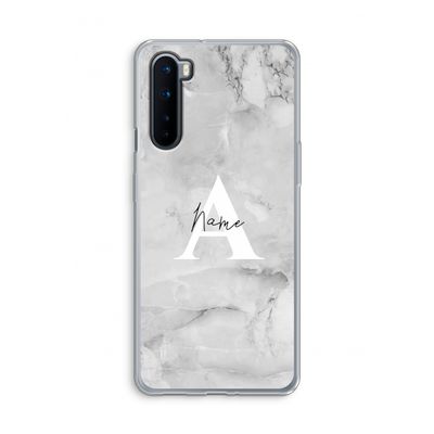 Ivory Marble: OnePlus Nord Transparant Hoesje