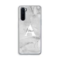 Ivory Marble: OnePlus Nord Transparant Hoesje Ivory Marble: OnePlus Nord Transparant Hoesje