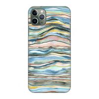 Watercolor Agate: Volledig geprint iPhone 11 Pro Max Hoesje