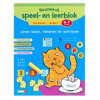 Deltas Reuzeleuk Speel- en Leerblok Leren Lezen Rekenen en Schrijven 6-7 Jaar