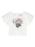 ETRO KIDS t-shirt à motif Trolls - Blanc