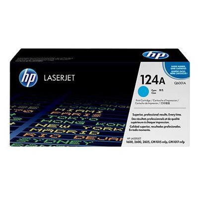 HP 124A toner cyaan HP 124A toner cyaan