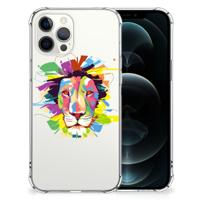 iPhone 12 Pro Max Stevig | Bumper Hoesje | Lion Color