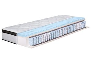 Hn8 Schlafsysteme 7-zones pocketveringmatras met gelschuimtopper SUPREME (80 x 200 cm, Medium (H2))