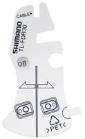Shimano tl-fdr30 cable fixing point checking tool for front derailleur