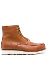 Scarosso bottines Jake en cuir - Marron - thumbnail