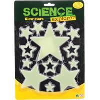 Glow in the Dark sterren - 13x stuks - plafond en muur - Heelal stickers Glow in the Dark sterren - 13x stuks - plafond en muur - Heelal stickers