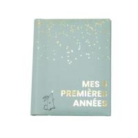 Geboorteboek - DOMIVA - Sauge Gold - Eerste 5 jaar - 100 geïllustreerde pagina's