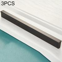 3 stuks 2778-192 moderne eenvoudige kast deur handvat lade garderobe handvat (zwart)
