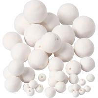 Creativ Company Katoen ballen wit, 42st.