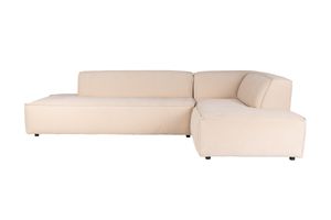 Fat Freddy sofa Zuiver rib rechts - naturel