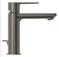 Wastafelmengkraan GROHE Lineare New S-Size M/Waste Hard Graphite Geborsteld