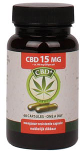 Jacob Hooy CBD+ 15mg Capsules