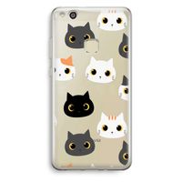 Katten: Huawei Ascend P10 Lite Transparant Hoesje Katten: Huawei Ascend P10 Lite Transparant Hoesje
