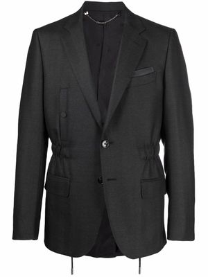 Billionaire blazer cintré à simple boutonnage - Gris