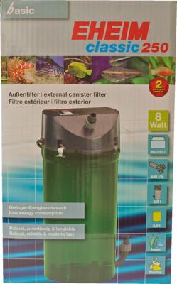 Eheim filter Classic 250 zonder filtermassa - Gebr de boon