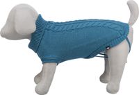 TRIXIE Kenton M Blauw Kunstwol Hond Pullover - thumbnail