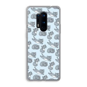 Poezen: OnePlus 8 Pro Transparant Hoesje