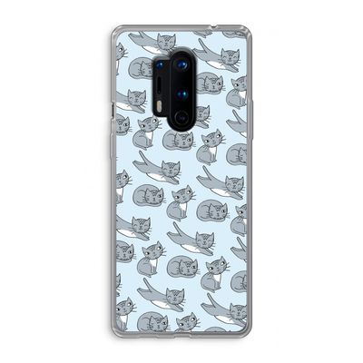 Poezen: OnePlus 8 Pro Transparant Hoesje