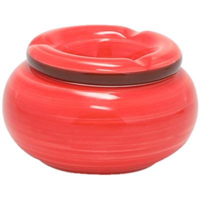 Dolomite Storm Asbak - keramiek - rood - 13,5 x 7 cm Dolomite Storm Asbak - keramiek - rood - 13,5 x 7 cm