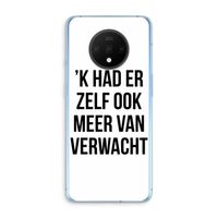 Meer verwacht: OnePlus 7T Transparant Hoesje