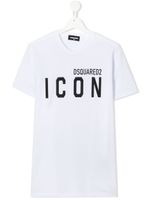 DSQUARED2 KIDS t-shirt à logo imprimé - Blanc