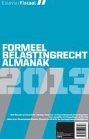 Elsevier formeel belastingrecht almanak - 2013 - - ebook