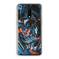 Black Unicorn: OnePlus 7 Transparant Hoesje