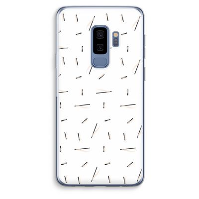 Hipster stripes: Samsung Galaxy S9 Plus Transparant Hoesje