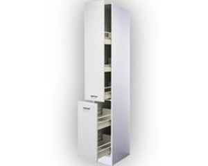 Apothekerskast klassiek wit met 5 laden 211 cm hoog RAI-5180