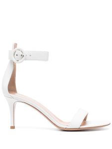 Gianvito Rossi sandales Portofino 70 mm en cuir - Blanc