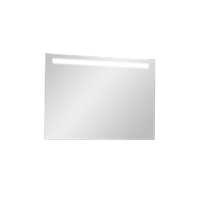 Storke Lucio rechthoekig badkamerspiegel 100 x 65 cm met spiegelverlichting en -verwarming - thumbnail