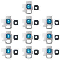 10 STKS camera lens cover voor Galaxy S9/G9600 (zilver)
