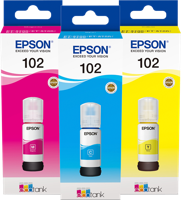 Epson 102 Inktflesjes 3-Color Combo Pack
