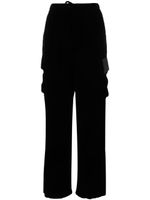 Alexander Wang pantalon de jogging en velours - Noir