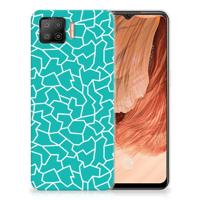 OPPO A73 4G | Hoesje maken | Cracks Blue