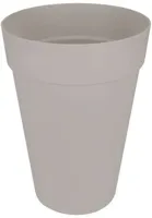 Elho loft urban bloempot rond hoog 35 warm grijs