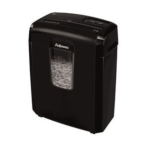 Fellowes 8С papiervernietiger Kruisversnippering 22 cm Zwart