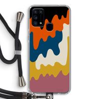 Baar A: Samsung Galaxy M31 Transparant Hoesje met koord