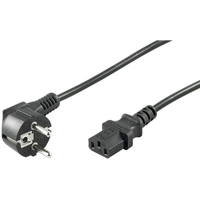 Eurostekker > C13 voedingskabel Kabel