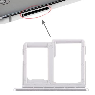 SIM-kaarthouder + Micro SD Card lade voor LG V6 / M700 / M700N / G6 Mini (zilver)