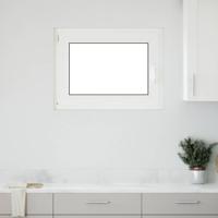 Kelderraam "RISOR" 80x70 cm draai-kiep DIN links antraciet Kelderraam "RISOR" 80x70 cm draai-kiep DIN links antraciet