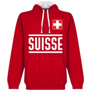 Zwitserland Team Hooded Sweater