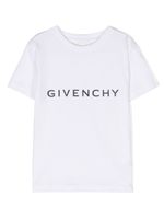 Givenchy Kids t-shirt en coton à logo imprimé - Blanc - thumbnail