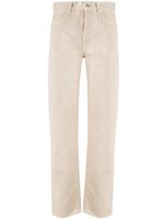 Off-White jean droit à taille haute - Tons neutres