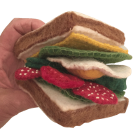 Papoose Toys Papoose Toys Sandwich and toppings - thumbnail