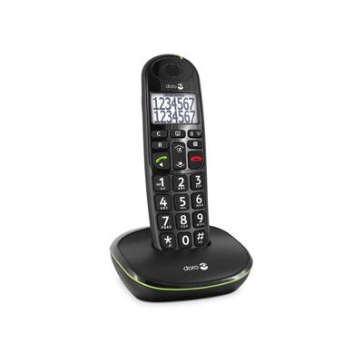 Doro PhoneEasy 110 Duo Huistelefoon Zwart